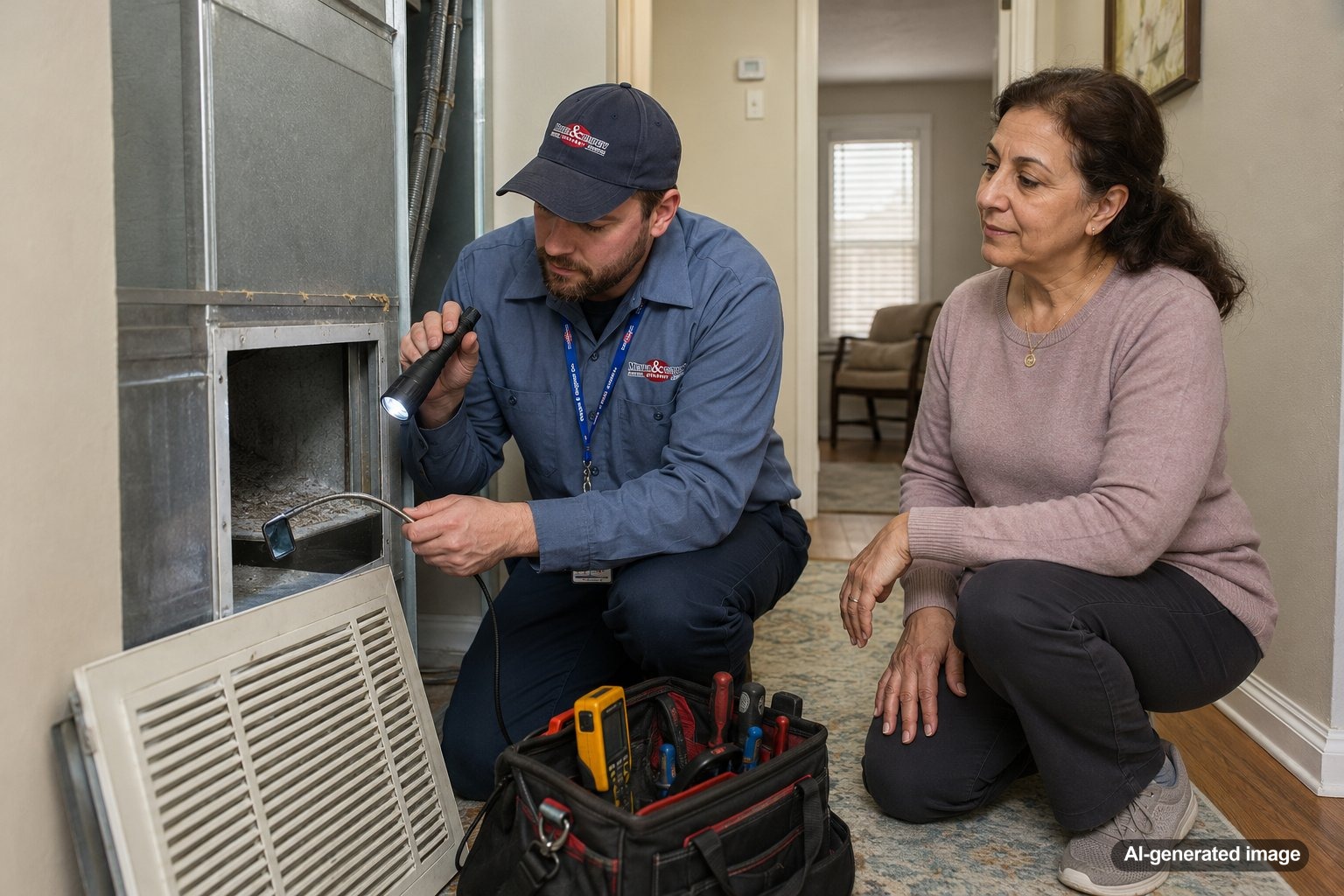Can Dust Mites or Mice Get Into Ductwork?