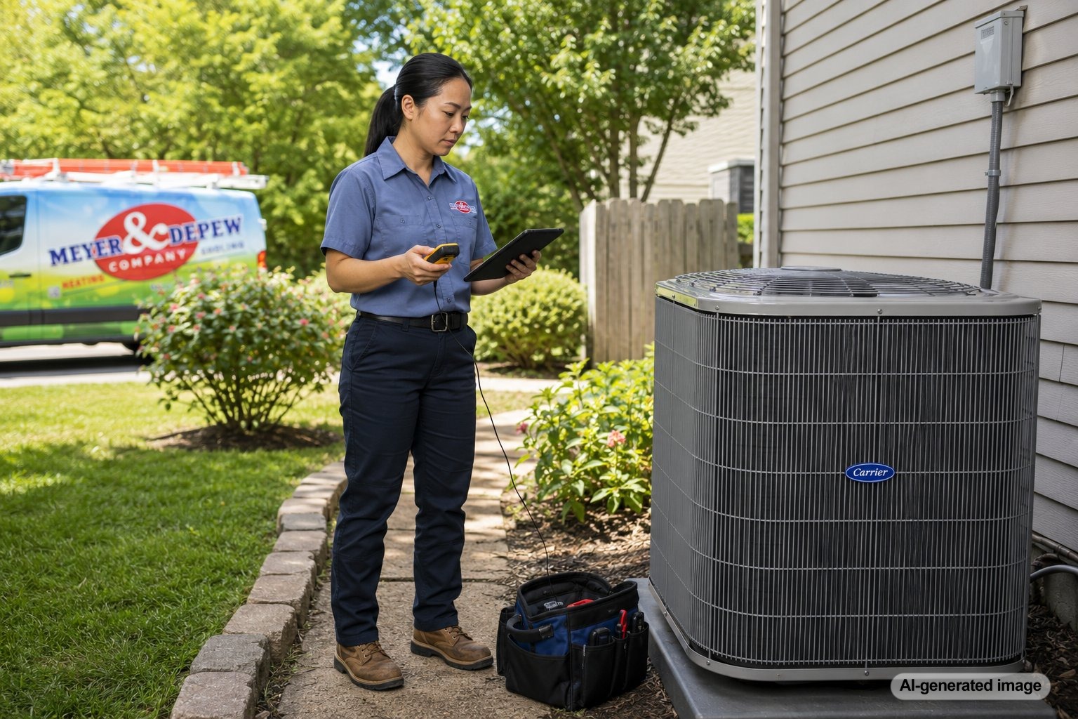 What Does an HVAC Service Visit Usually Include?