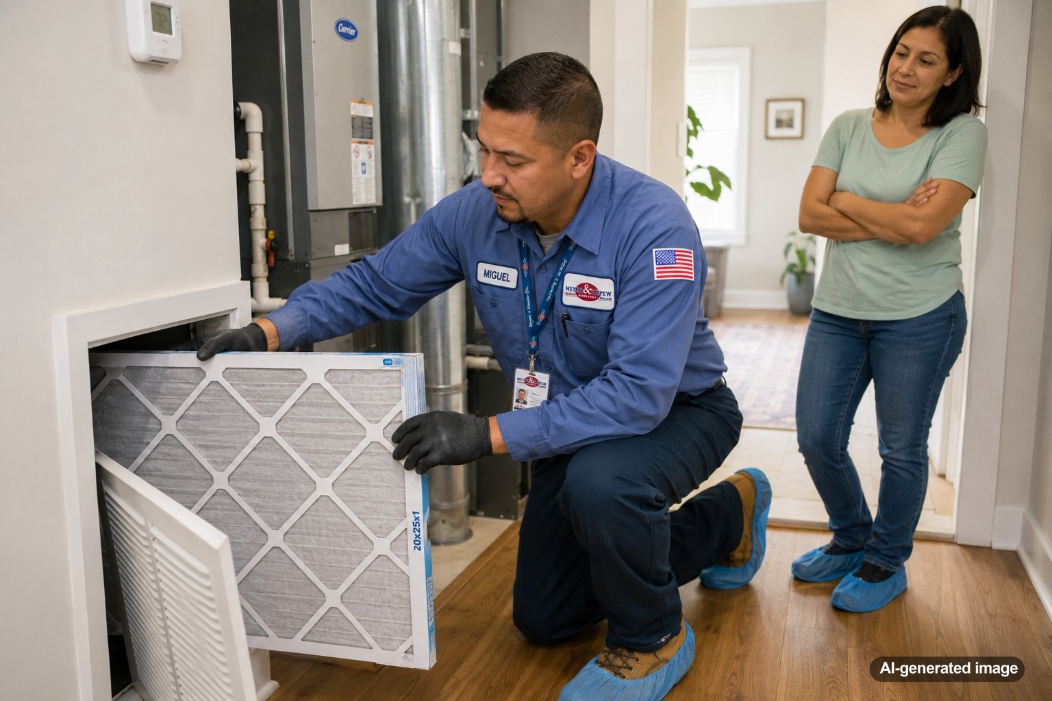 Why New Flooring Projects Can Stress Your HVAC Filter