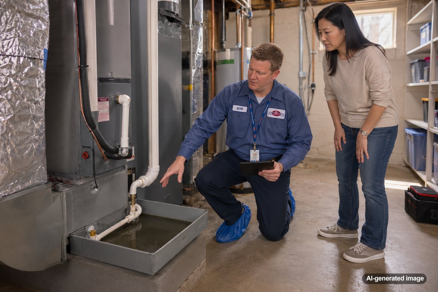 Why Your AC Shuts Off When the Drain Pan Fills