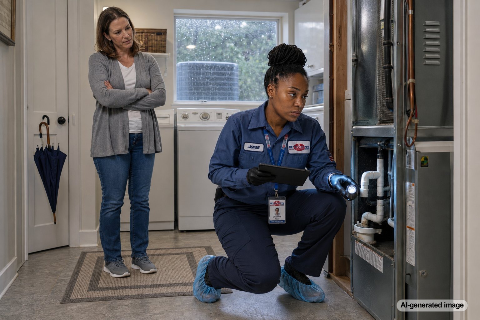 Why Your AC Smells Like Mildew After a Rainy Week