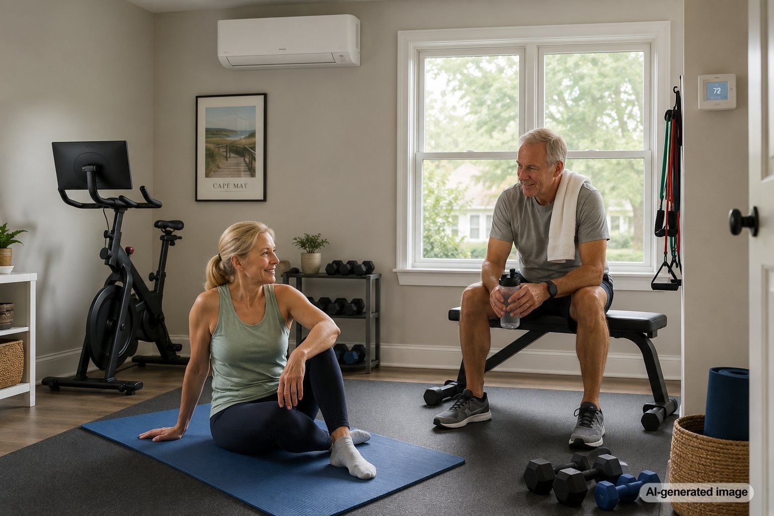 Can a Mini Split Help Cool a Home Gym?