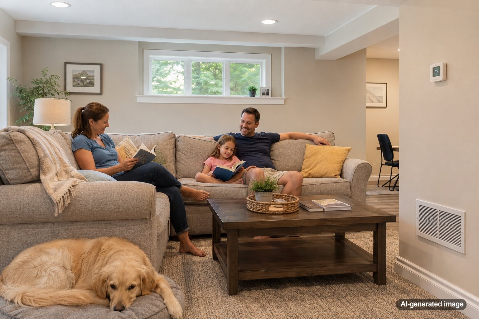 Can Central AC Cool a Finished Basement Properly?