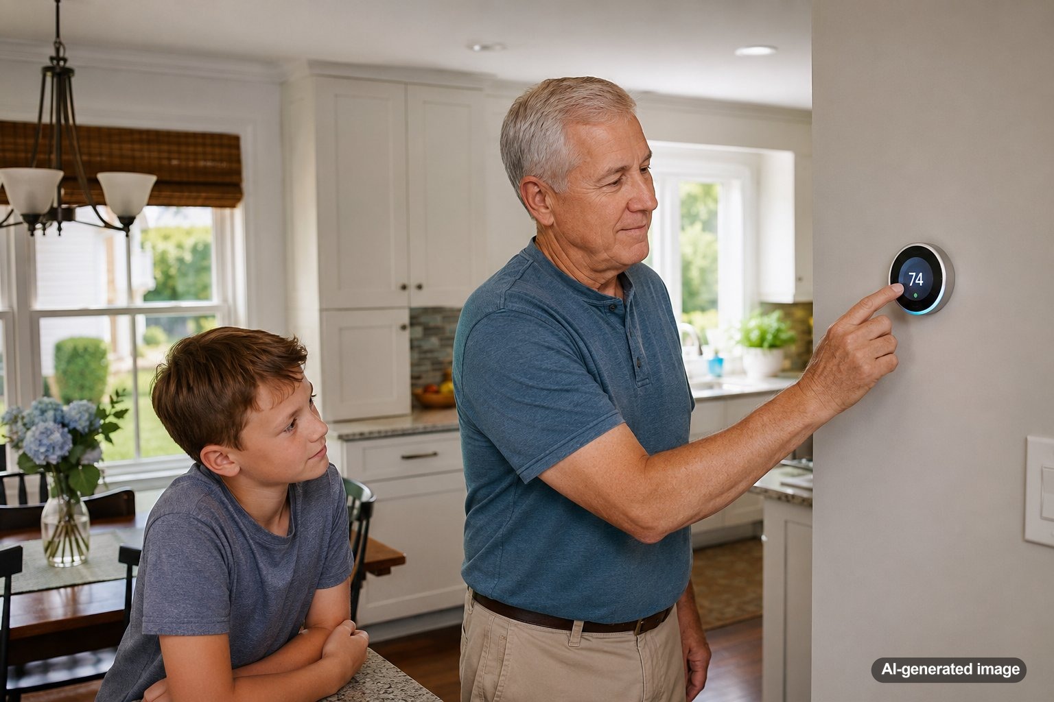 How a Smart Thermostat Learns Your Cooling Routine