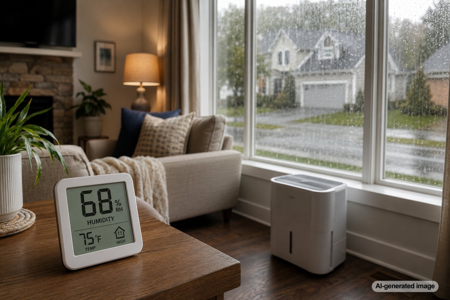 How Summer Storms Can Affect Indoor Humidity