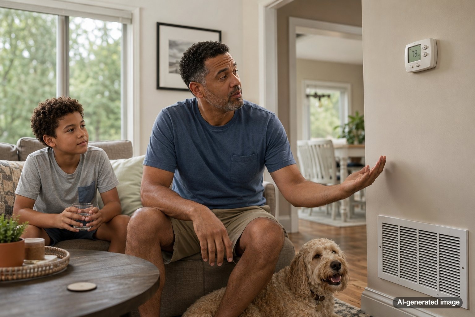 What Causes an AC System to Blow Warm Air After a Power Outage?