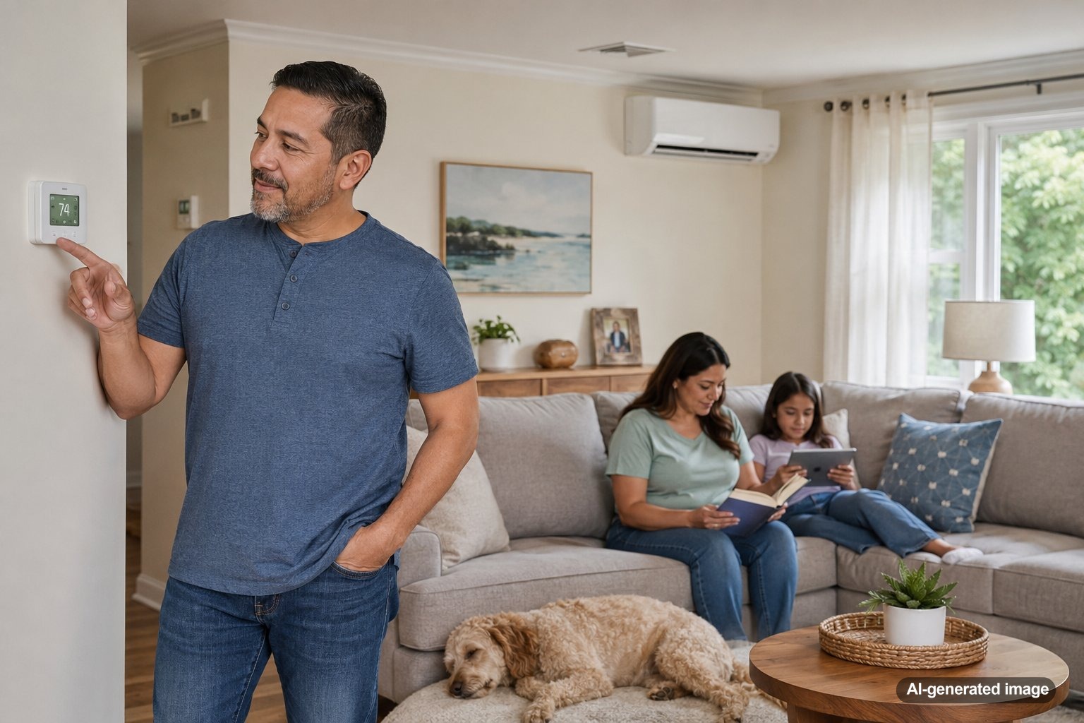 Can a Thermostat Read Correctly but Still Control the AC Incorrectly?