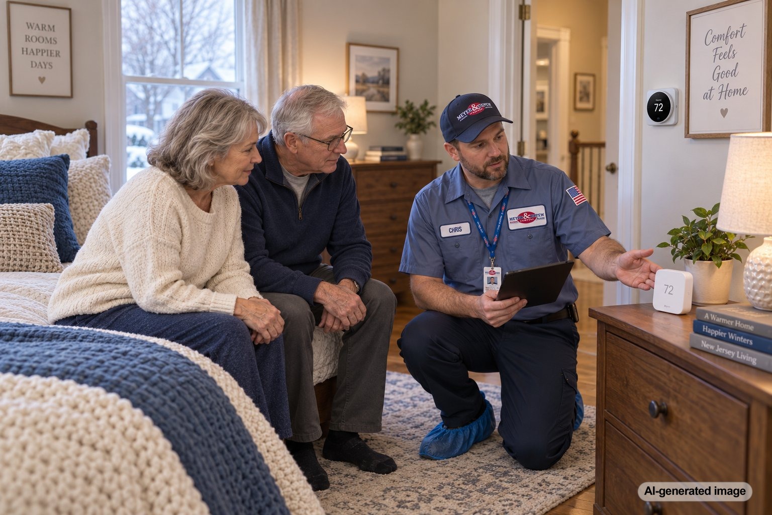 Can Remote Thermostat Sensors Help Fix Cold Bedrooms in Winter?