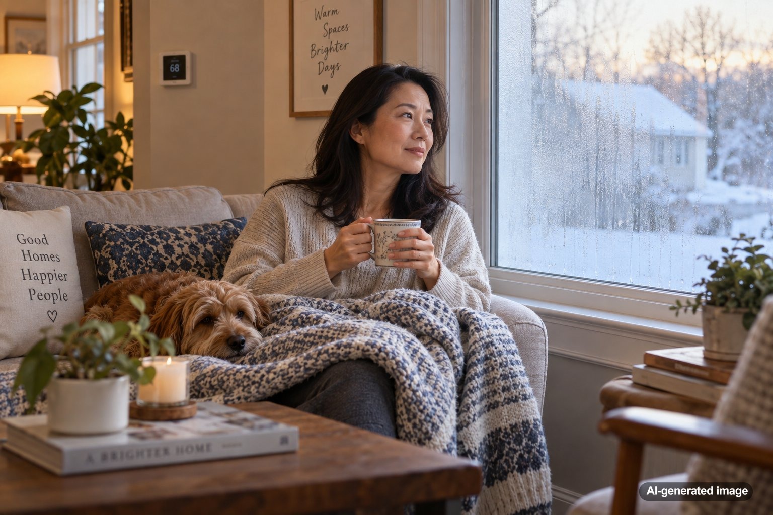 Can Too Much Indoor Humidity Cause Winter Window Condensation?
