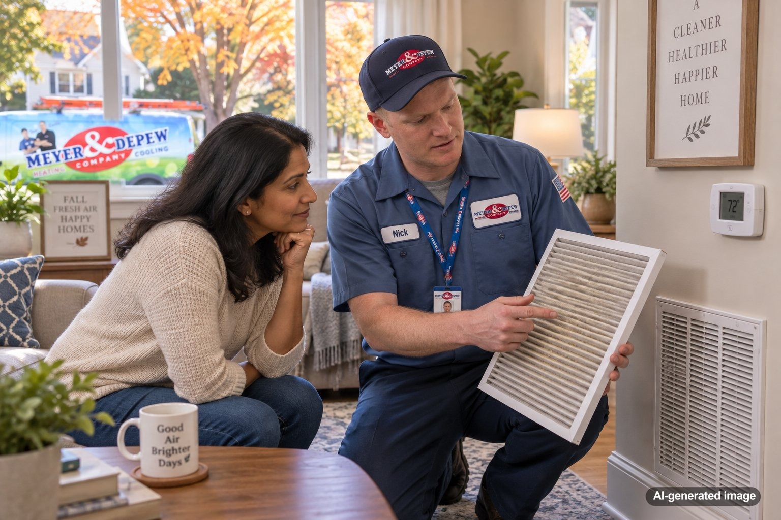 How Can Fall Pollen Get Into Your HVAC System?