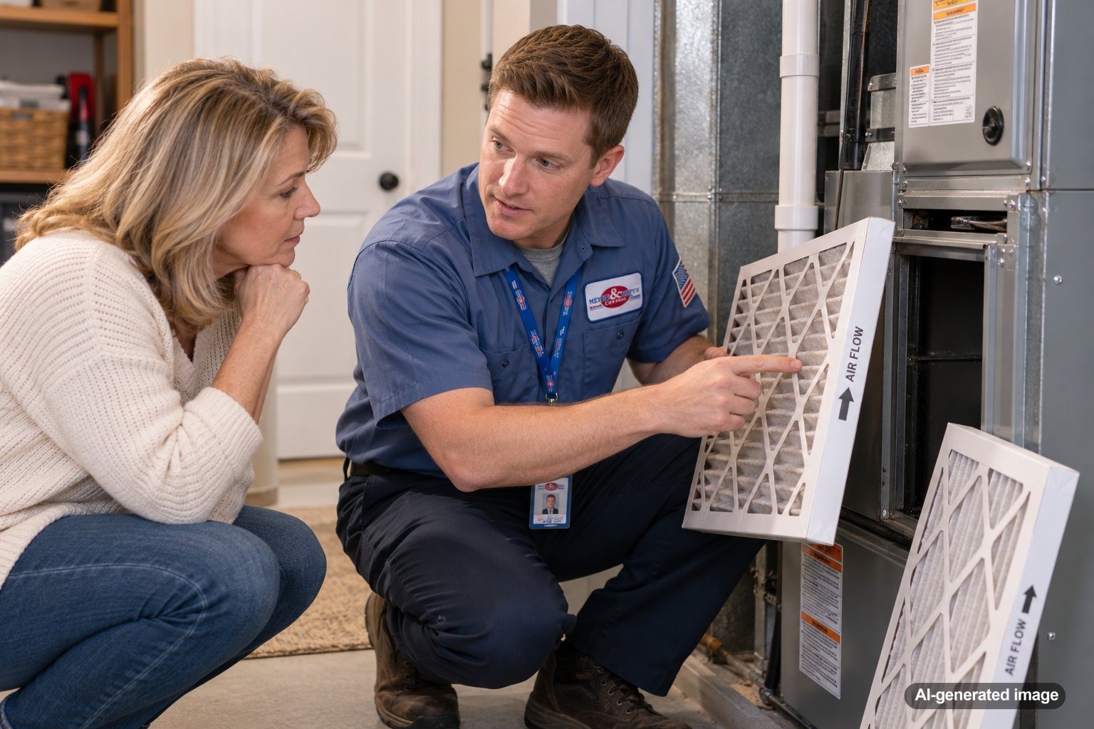 Can a Furnace Filter Installed Backward Reduce Heating Performance?