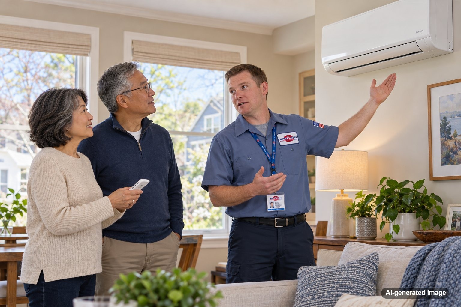 How Should You Use a Mini Split During Warm Days and Cool Nights?