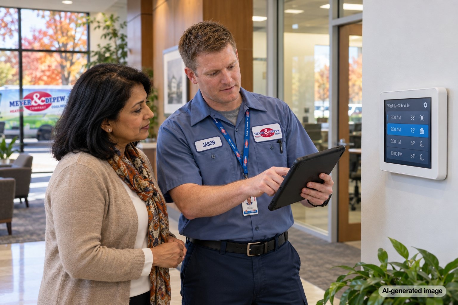 Should Commercial HVAC Thermostat Schedules Change in Fall?