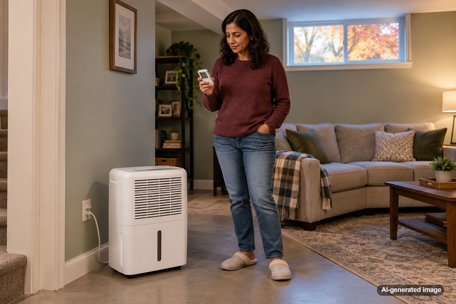 Should You Keep Running a Dehumidifier in the Basement During Fall?