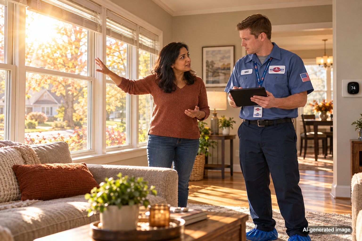 Why Do Homes With Large West-Facing Windows Overheat on Fall Afternoons?