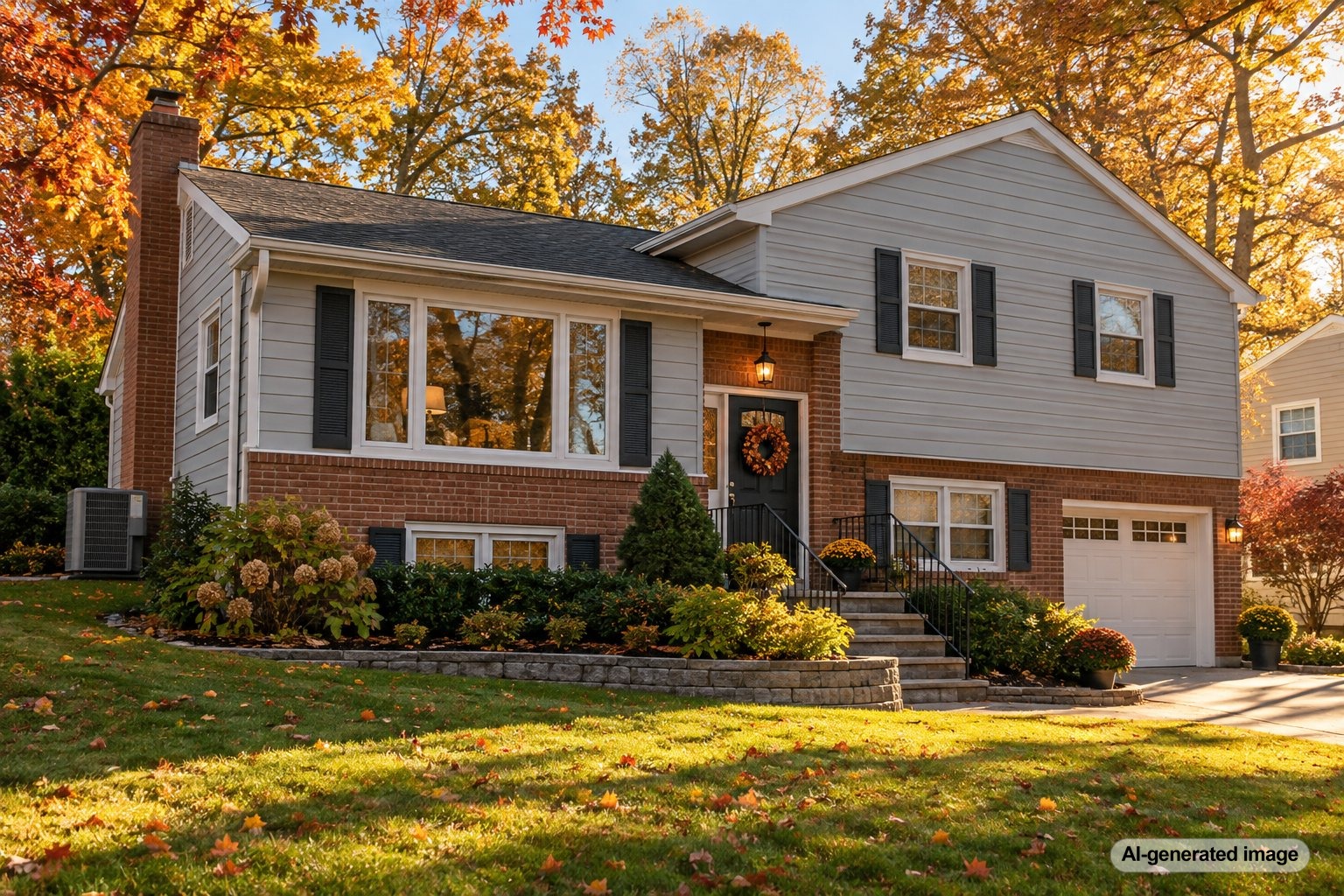 Why Does a Split-Level Home Feel Uneven During Fall Temperature Swings?