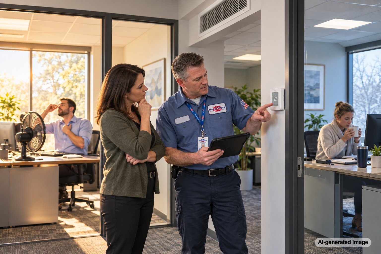 Why Does One Office Need Heat While Another Still Needs Air Conditioning?