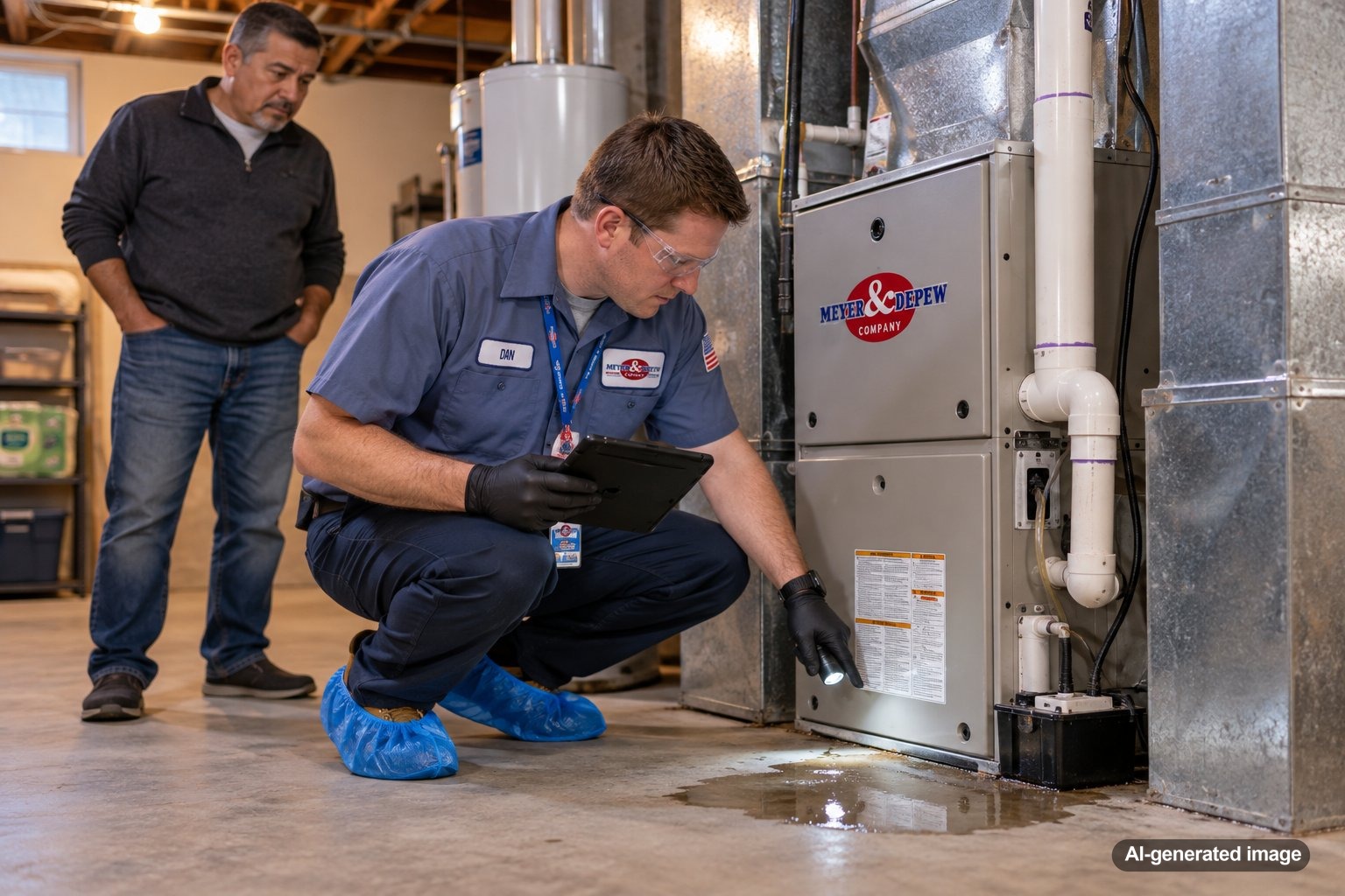 Why Is There Water Near My Furnace After I Start Using the Heat?